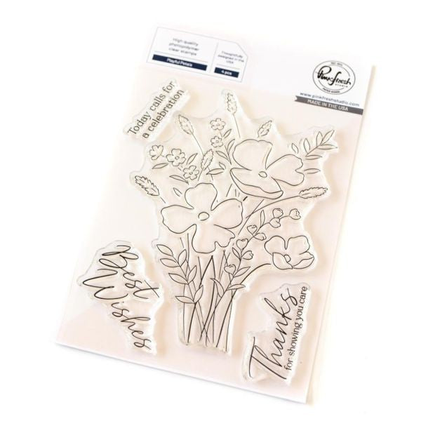 Playful Petals - Clear Stamps
