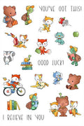 Pocket Pals - Back to School Critters - Clear Stamps
