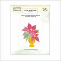 Potted Poinsettia - Layering Stencils & Die