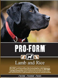 Poulin Grain PRO-FORM® Lamb & Rice Premium Dog Food