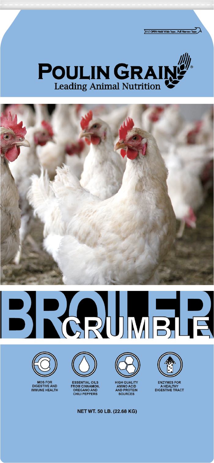 Poulin Grain Quik Grow Broiler Crumbles