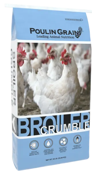 Poulin Grain Quik Grow Broiler Crumbles