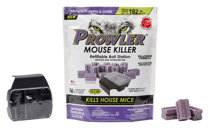 Prowler® Mouse Killer Refillable Bait Station