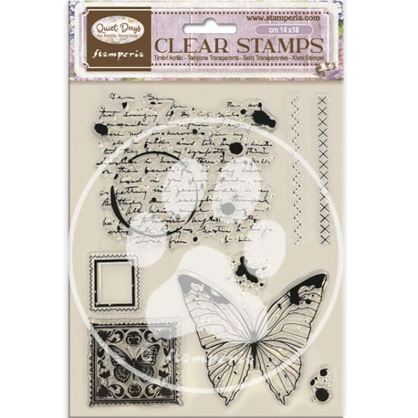 Quiet Days - Clear Stamps - Butterfly