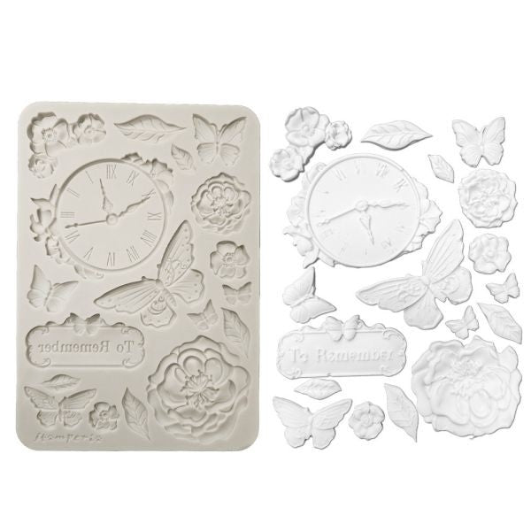 Quiet Days - Silicone Mould - Clock