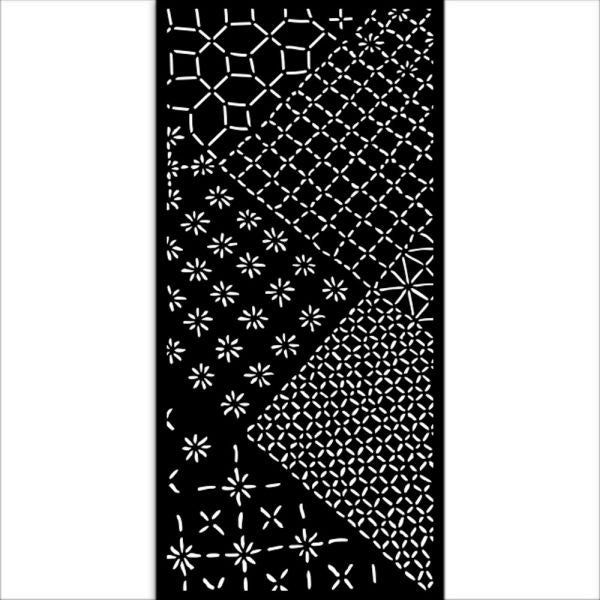 Quiet Days - Stencil - Mixed Tiles