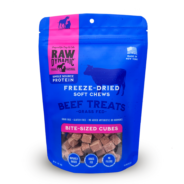 Raw Dynamic Freeze Dried Raw Beef Treats