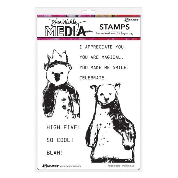 Regal Bears - Cling Stamps