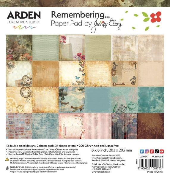 Remembering... - 8x8 Collection Pack