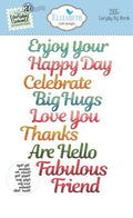 Romantic Revival Collection - Everyday Big Words - Dies