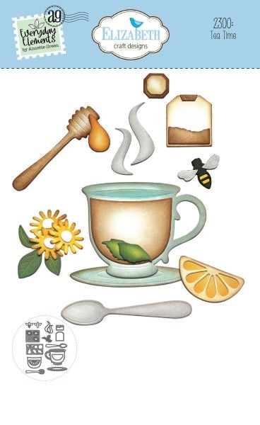 Romantic Revival Collection - Tea Time - Dies