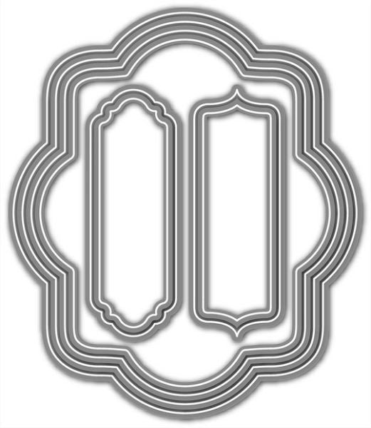Rounded Rectangle Frame Dies