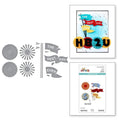 Say Cheese Classic Mouse - Dies - Flags & Banners