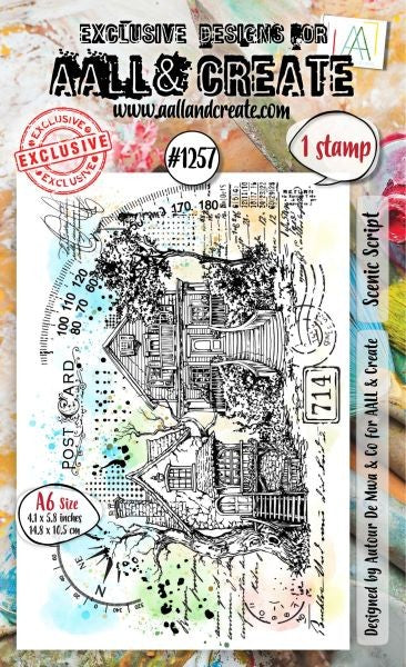Scenic Script - Clear Stamps
