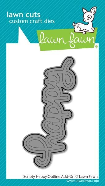 Scripty Happy Outline Add-On - Die