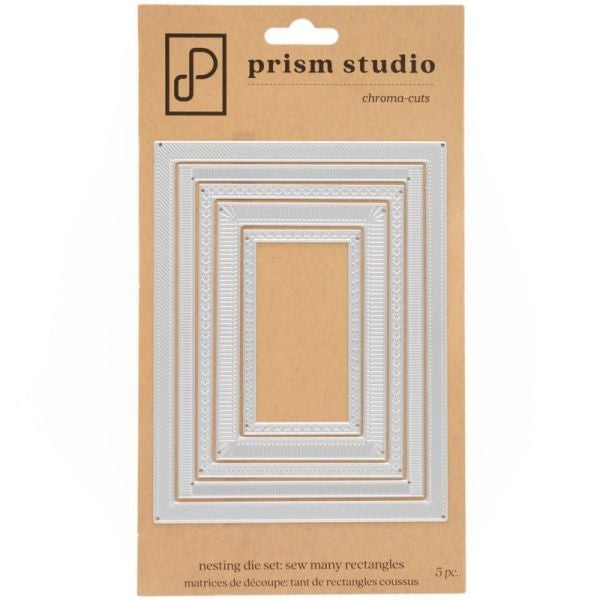 Sew-Many Stitched Retangles - Dies