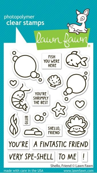 Shello, Friend - Clear Stamps