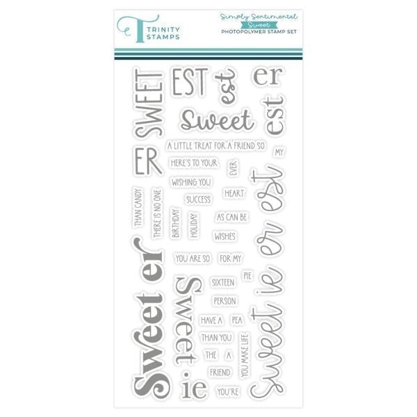 Simply Sentimental - Sweet - Clear Stamps