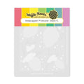 Snowcapped Pinecone - Layering Stencils