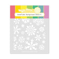 Snowflake Background Stencil
