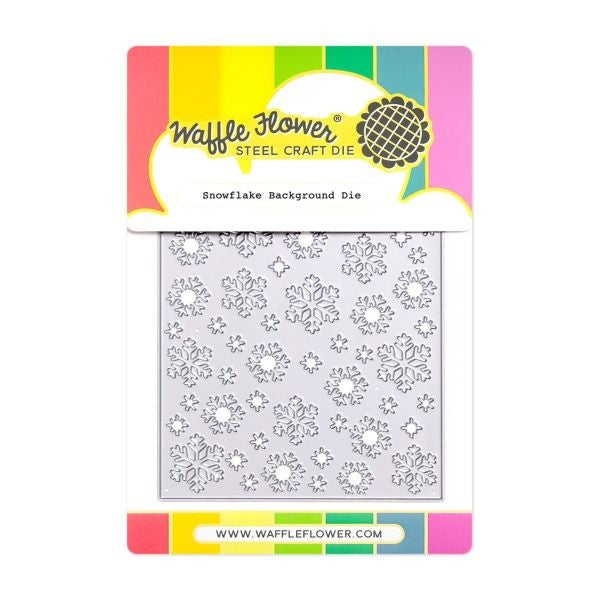 Snowflakes Background Die