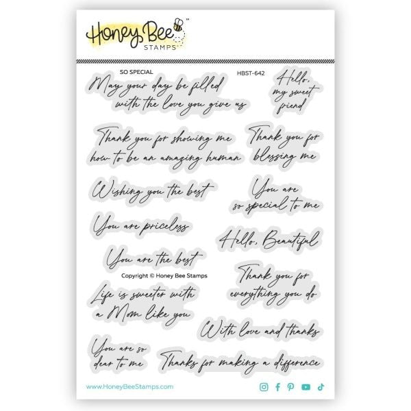 So Special - Clear Stamps