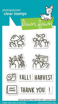 Spring Basket Add On:  Fall - Clear Stamps
