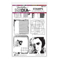 Squared Up - Cling Stamps