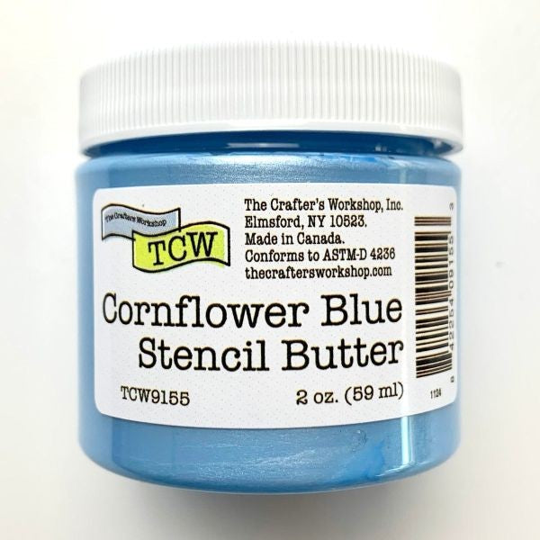 Stencil Butter - Cornflower Blue