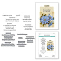Tabbed Classics Collection - Tabbed In & Out Sentiments - Clear Stamps & Dies