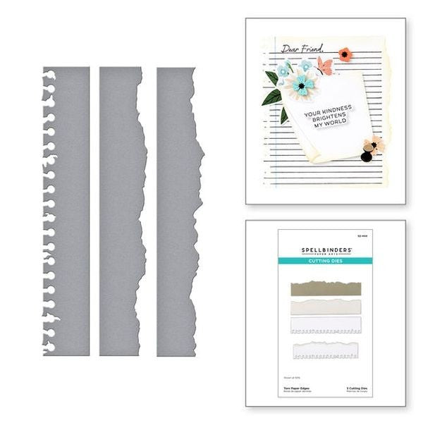 Take Note Collection - Torn Paper Edges Dies