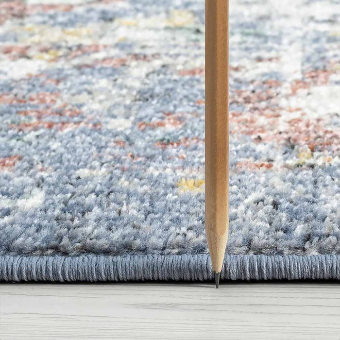 Tyse Area Rugs Addison Blue ADD2006 thick pic