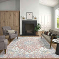 Tyse Area Rugs Addison Rust ADD2004 5'3"x7'3"