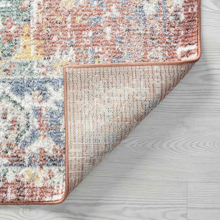 Tyse Area Rugs Addison Rust ADD2004 backing