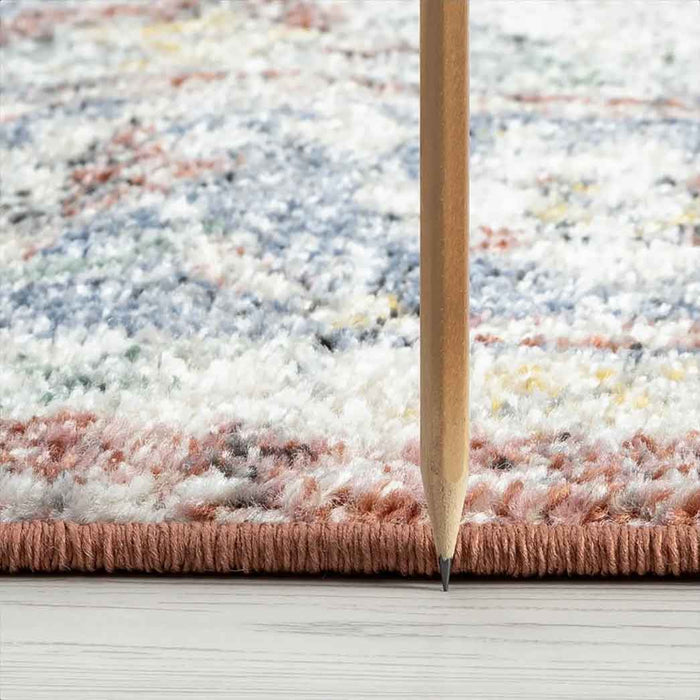 Tyse Area Rugs Addison Rust ADD2004 thick pic