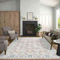 Tyse Area Rugs Addison Rust ADD2204 5'3"x7'3"