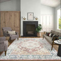 Tyse Area Rugs Addison Rust ADD2304 5'3"x7'3"
