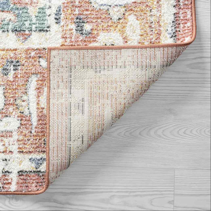 Tyse Area Rugs Addison Rust ADD2304 backing
