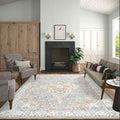 Tyse Area Rugs Addison Rust ADD2404 5'3"x7'3"