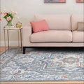 Tyse Area Rugs Allure Charcoal ALL1118 5'3"x7'3"