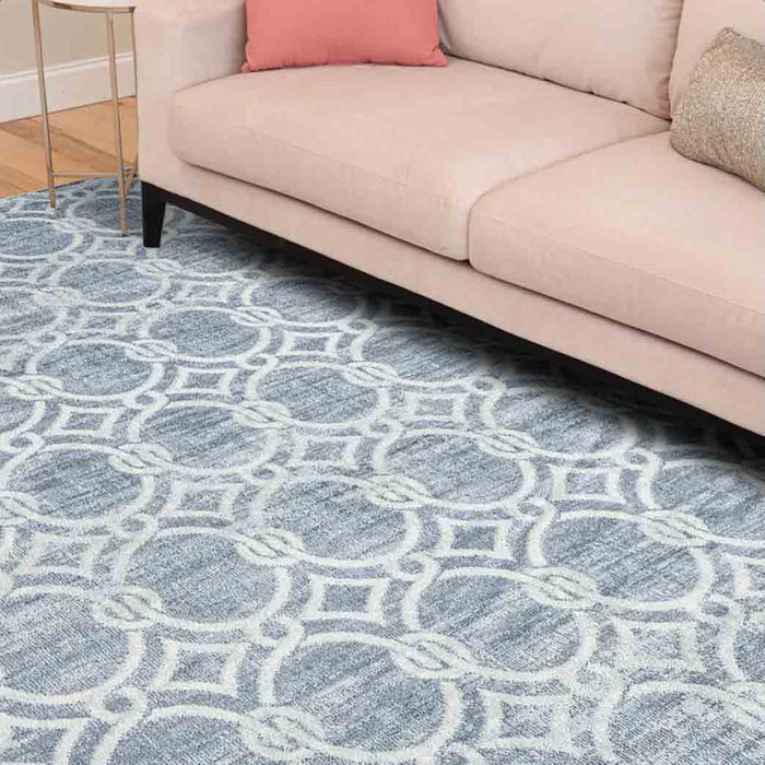 Tyse Area Rugs Allure Navy ALL1607 7'11"x10'3"