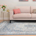 Tyse Area Rugs Allure Navy ALL1807 5'3"x7'3"