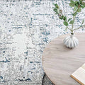 Tyse Area Rugs Antik 8'9"x12'2" Blue ANT2013