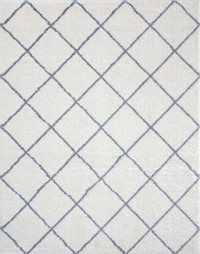 Tyse Area Rugs Atlanta Shag Cream ATL1017