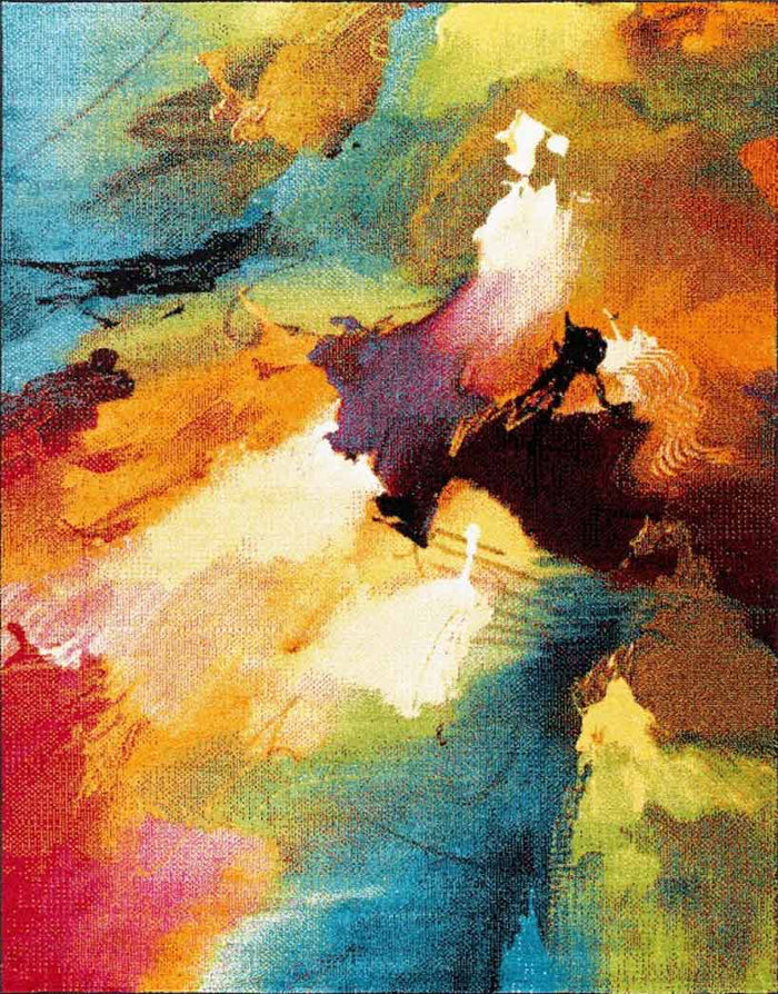 Tyse Area Rugs Avon Multi-Color AVN1701