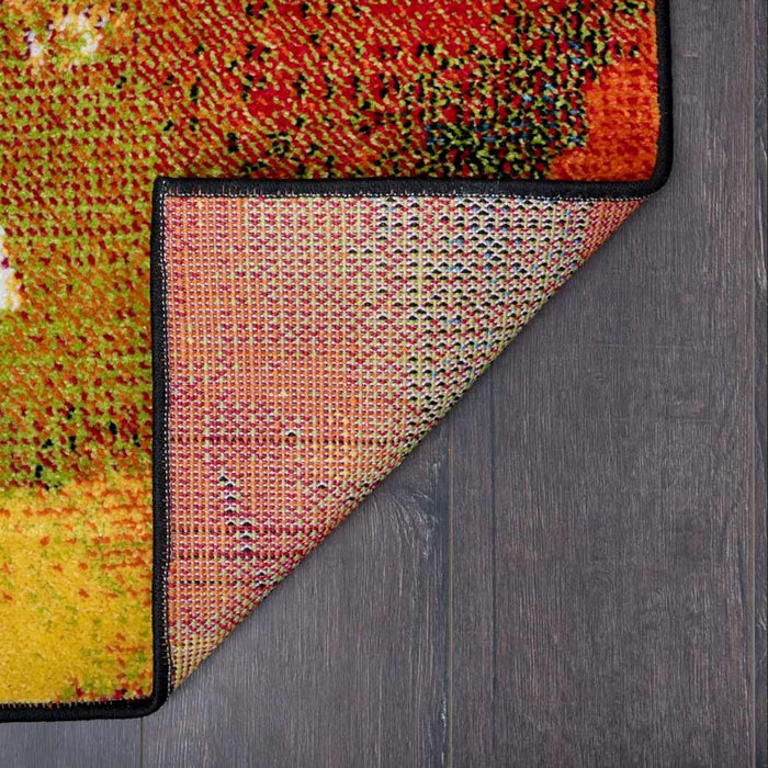 Tyse Area Rugs Avon Multi-Color AVN1701 backing