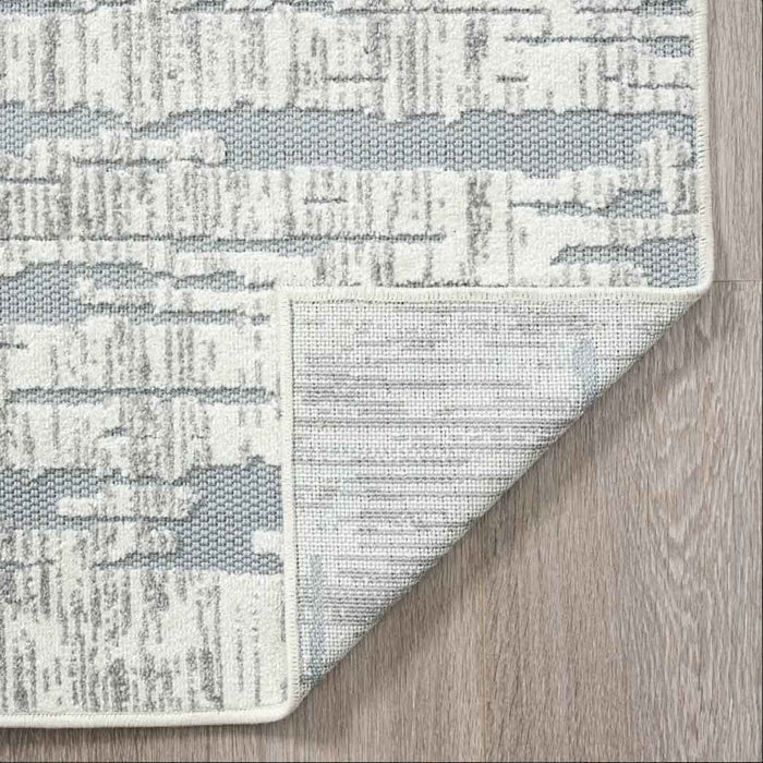 Tyse Area Rugs Breeze Blue BRZ1206 backing
