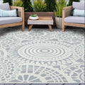 Tyse Area Rugs Breeze Blue BRZ1306 5'7"x7'3"
