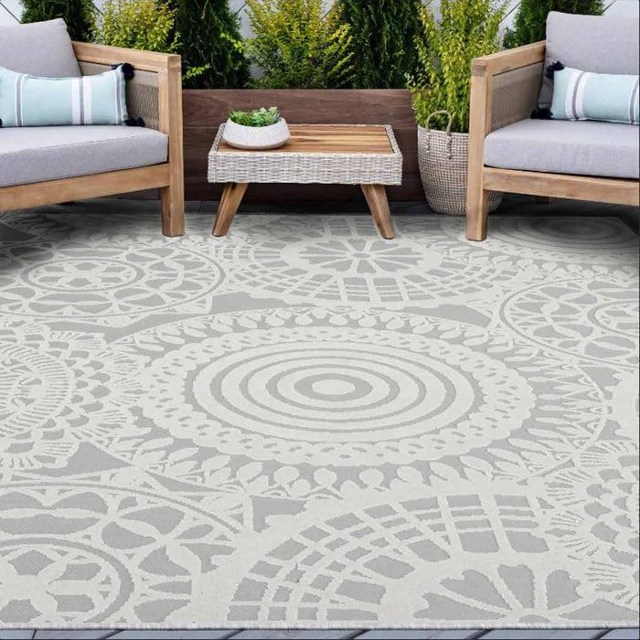 Tyse Area Rugs Breeze Gray BRZ1309 5'7"x7'3"