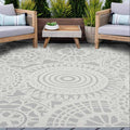Tyse Area Rugs Breeze Gray BRZ1309 5'7"x7'3"